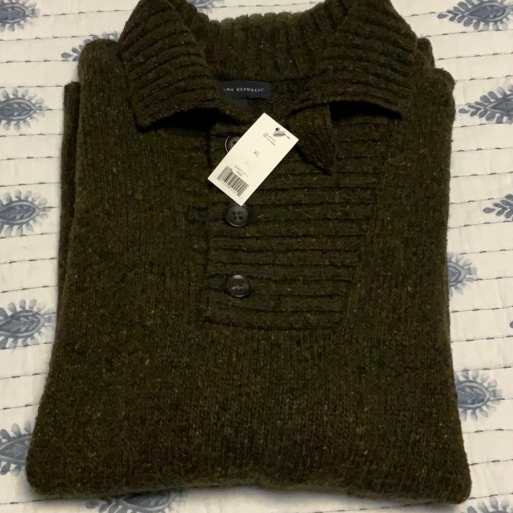 Banana Republic Men’s XL Brown Sweater